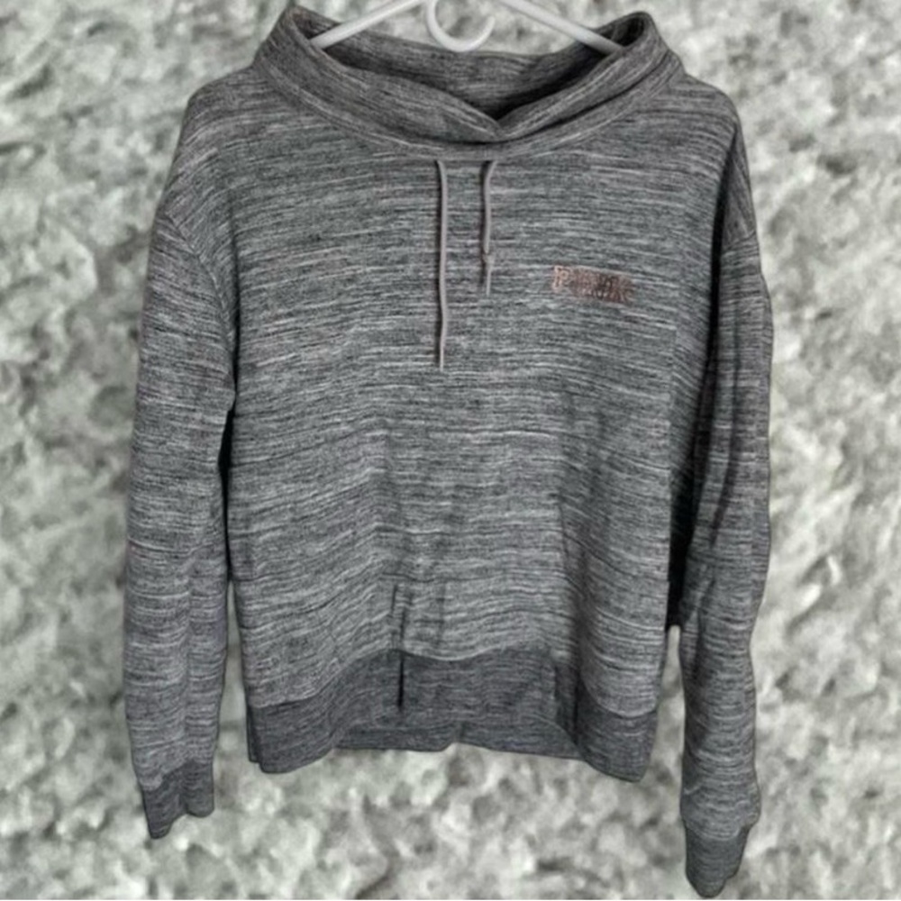 PINK Victoria's Secret Heather Gray Crewneck Sweatshirt